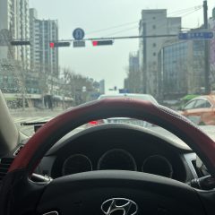 밤에 운전하는 건 정말 무섭다!